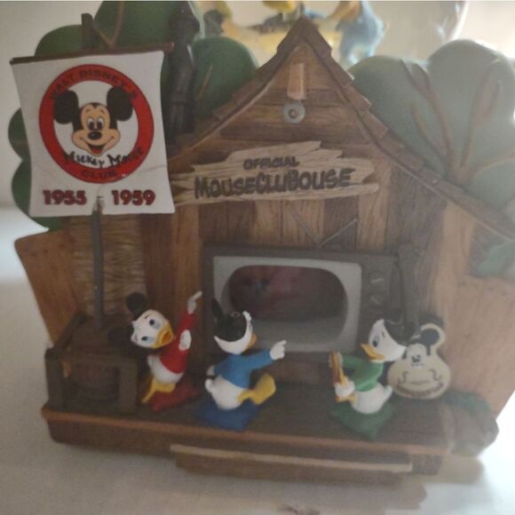 👍 Vintage Mickey Mouse Club Snow Globe Read. C5 - Picture 3 of 9